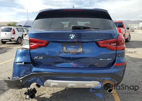 2020 BMW X3 Sdrive30I z USA, uszkodzony, nr VIN 5UXTY3C00L9C68115